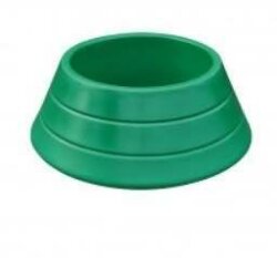 Round feeder for pasture - green