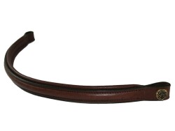 STARBRIDLE headband Shaped for headgear black Cob